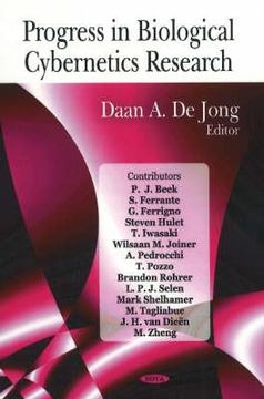 portada progress in biological cybernetics research (en Inglés)