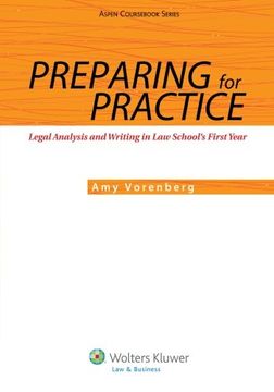 portada Preparing for Practice: Legal Analysis and Writing in Law School's First Year (Aspen Cours)