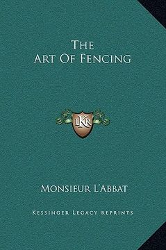 portada the art of fencing (en Inglés)
