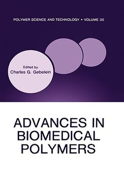 portada advances in biomedical polymers (en Inglés)
