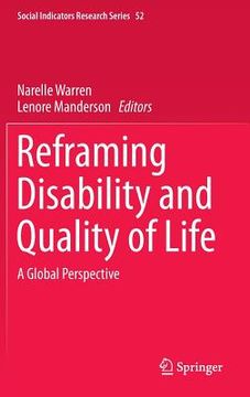 portada reframing disability and quality of life (en Inglés)
