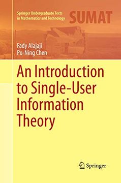 portada An Introduction to Single-User Information Theory (en Inglés)