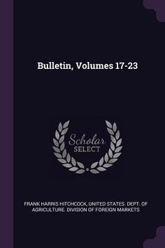 portada Bulletin, Volumes 17-23 (in English)