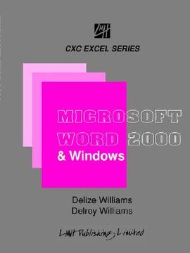 portada microsoft word & windows for cxc students & beginners (en Inglés)