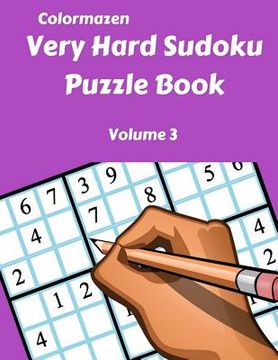 portada Very Hard Sudoku Puzzle Book Volume 3