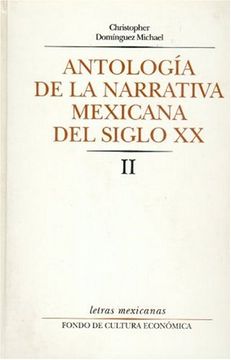 portada Antologia de la Narrativa Mexicana del Siglo xx, ii (Letras Mexicanas)