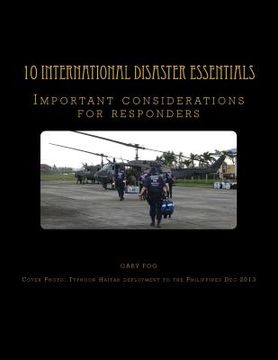 portada 10 International Disaster Essentials: Important considerations for responders (en Inglés)
