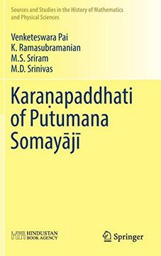 portada KaraṆApaddhati of Putumana Somayājī (Sources and Studies in the History of Mathematics and Physical Sciences) (en Inglés)