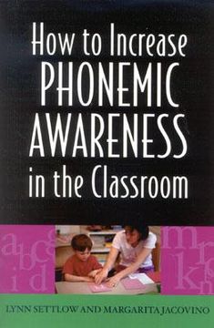 portada how to increase phonemic awareness in the classroom