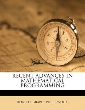portada recent advances in mathematical programming (in English)