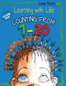 portada Learning with Lillie Counting from 1-20: Coloring Book (in English)