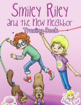 portada Smiley Riley and the New Neighbor Tracing Book (en Inglés)