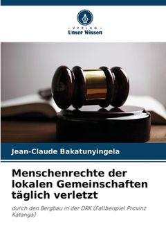 portada Menschenrechte der lokalen Gemeinschaften täglich verletzt (in German)