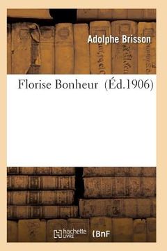 portada Florise Bonheur (in French)