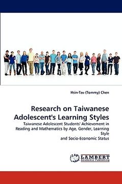 portada research on taiwanese adolescent's learning styles