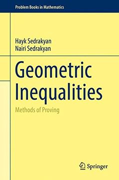 portada Geometric Inequalities: Methods of Proving (en Inglés)