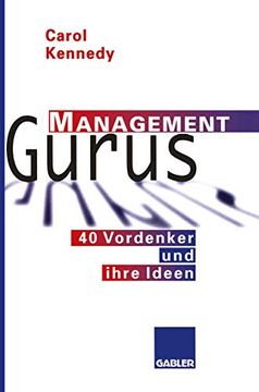 portada Management Gurus: 40 Vordenker Und Ihre Ideen (en Alemán)