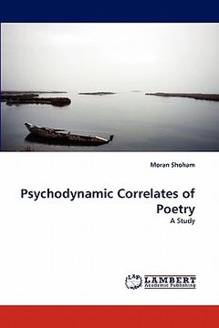 portada psychodynamic correlates of poetry (in English)