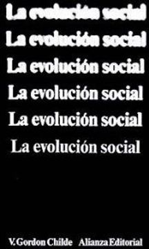 portada La Evolucion Social