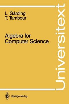 portada algebra for computer science (en Inglés)