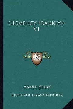 portada clemency franklyn v1 (in English)