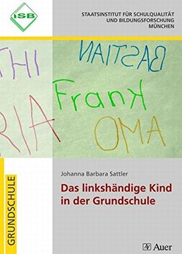 portada Das Linkshändige Kind in der Grundschule: 1. Bis 4. Klasse (en Alemán)