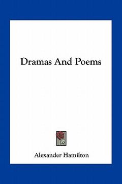 portada dramas and poems (en Inglés)