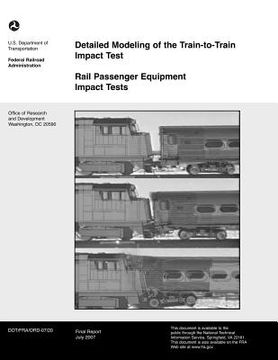 portada Detailed Modeling of the Train to Train Impact Test (en Inglés)