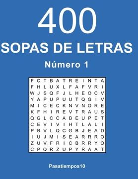 portada 400 Sopas de Letras en Español - n. 1: Volume 1
