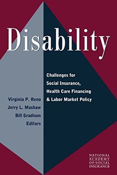 portada Disability: Challenges for Social Insurance, Health Care Financing, and Labor Market Policy (Conference of the National Academy of Social Insurance) (en Inglés)