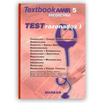 portada Textbook AMIR Medicina 5 Test razonados 1