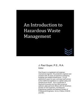 portada An Introduction to Hazardous Waste Management (in English)