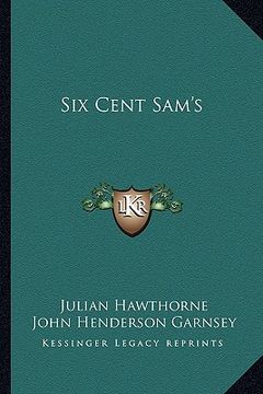 portada six cent sam's (en Inglés)