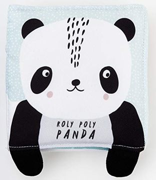 portada Wee Gallery Cloth Books: Roly Poly Panda (en Inglés)