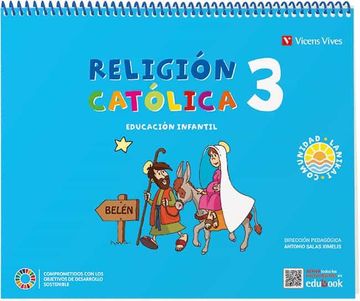 portada Religion Catolica 3 Años (Comunidad Lanikai) (in Spanish)
