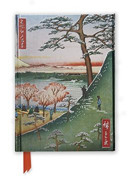 portada Hiroshige: Meguro (Foiled Journal) (Flame Tree Nots) (en Inglés)