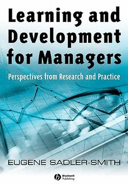 portada learning and development for managers: perspectives from research and practice