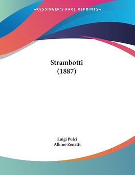 portada Strambotti (1887) (en Italiano)