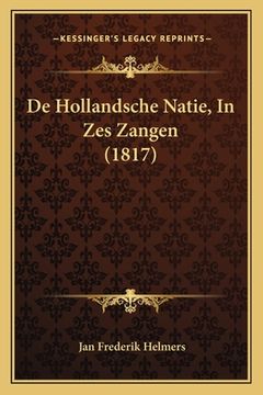portada De Hollandsche Natie, In Zes Zangen (1817)