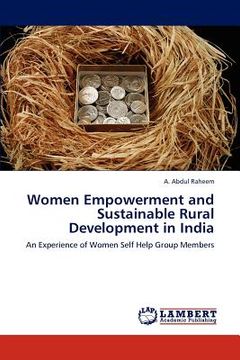 portada women empowerment and sustainable rural development in india (en Inglés)