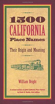 portada 1500 California Place Names (in English)