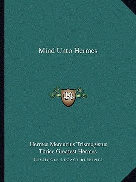 portada mind unto hermes (in English)