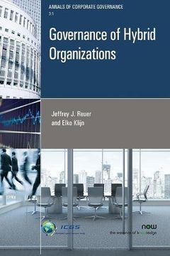 portada Governance of Hybrid Organizations (Annals of Corporate Governance)