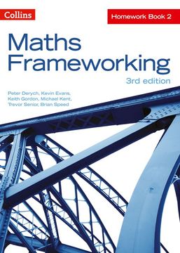 portada Ks3 Maths Homework Book 2 (Maths Frameworking) (en Inglés)
