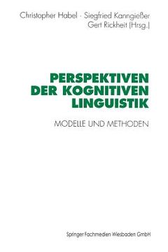 portada Perspektiven Der Kognitiven Linguistik: Modelle Und Methoden (en Alemán)