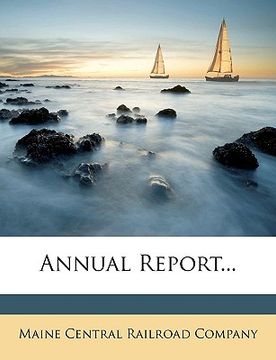 portada annual report... (en Inglés)