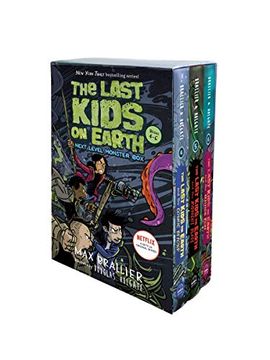 portada The Last Kids on Earth: Next Level Monster box (Books 4-6) (en Inglés)