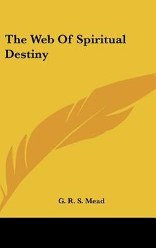 portada the web of spiritual destiny (en Inglés)