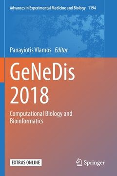 portada Genedis 2018: Computational Biology and Bioinformatics (en Inglés)