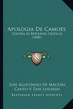 portada Apologia de Camoes (en Portugués)